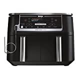 Ninja DZ550 Foodi 10 Quart 6-in-1 DualZone Smart XL Air Fryer with 2 Independent Baskets, Smart Cook...