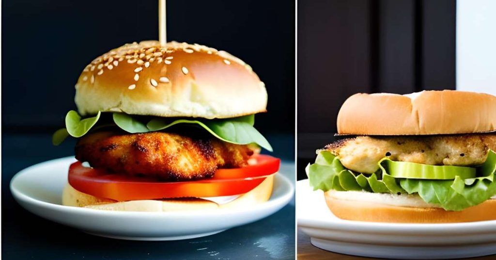 Chicken Burger vs. Chicken Sandwich