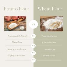 Potato Flour vs Wheat Flour: A Comprehensive Guide to Their Differences, Uses, and Benefits